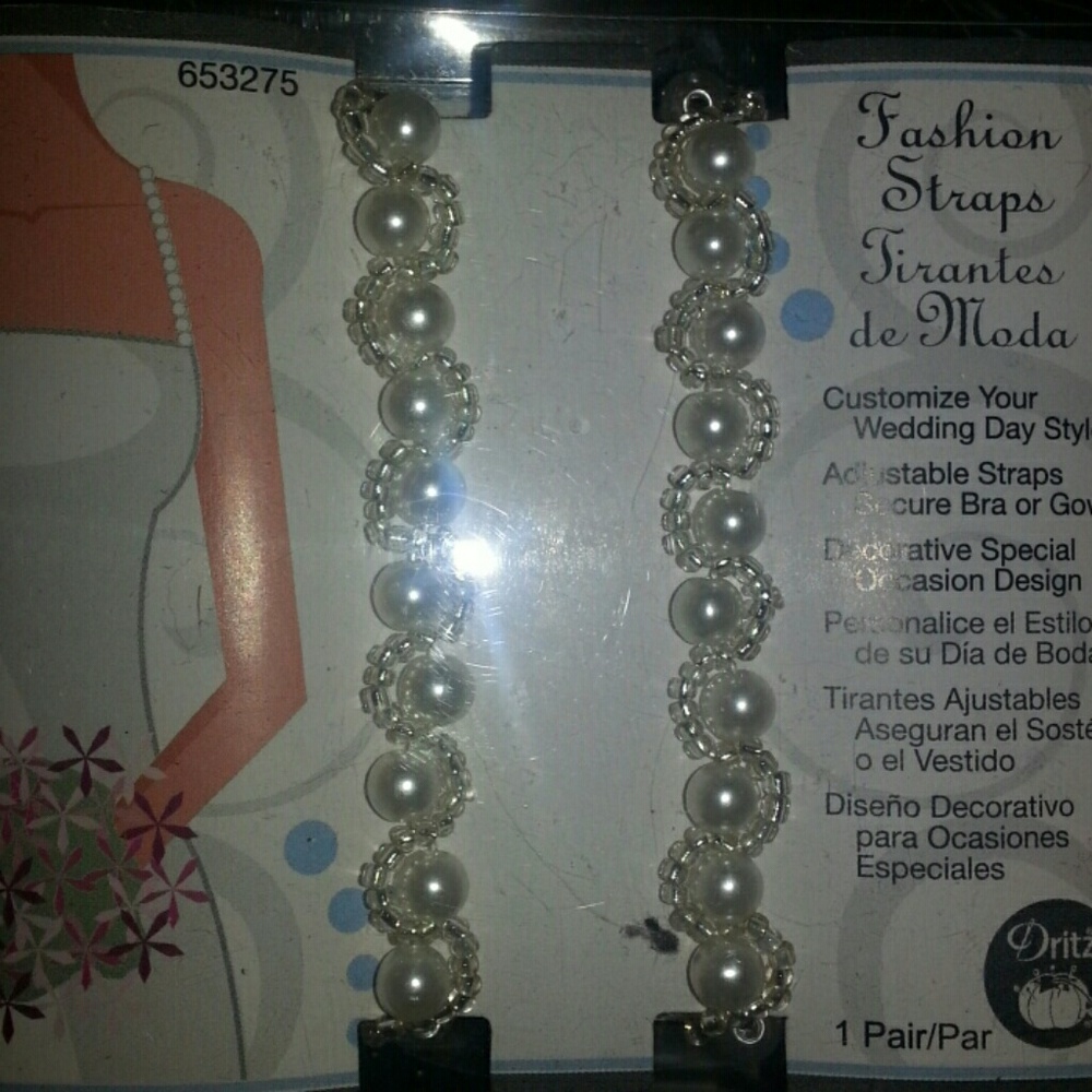 DRITZ fashion bra or gown straps